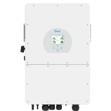 Інвертор Deye SUN-25K-SG01HP3-EU-AM2 високовольтний трифазний чиста синусоїда для сонячних електростанцій з MPPT 150-850 В та потужністю 25 кВт IP65