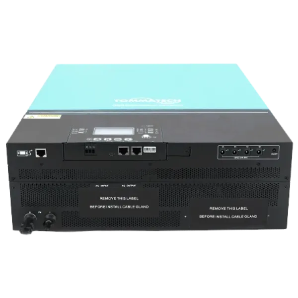 Інвертор TOMMATECH 3.6kW HV 24V 80А MPPT(120-450) однофазний Інвертор TOMMATECH 3.6kW HV 24V 80А MPPT(120-450) однофазний
