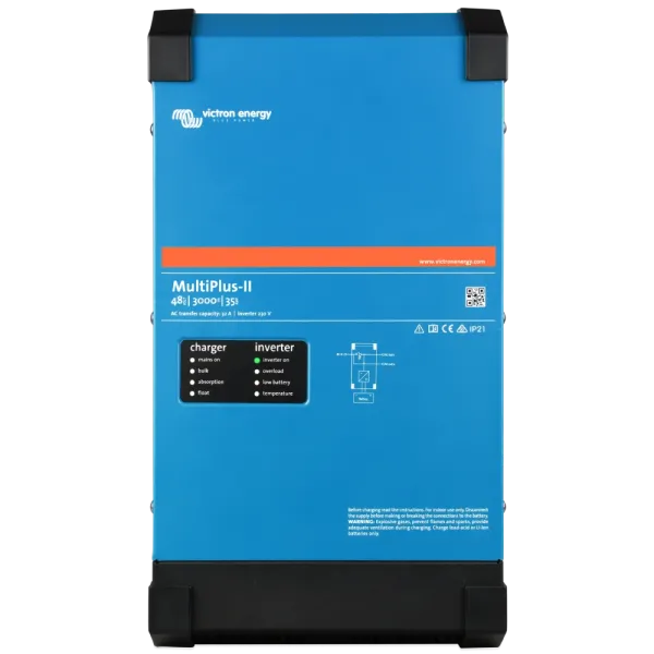 Інвертор VictronEnergy MultiPlus-II 48/3000/35-32 однофазний чиста синусоїда Інвертор VictronEnergy MultiPlus-II 48/3000/35-32 однофазний чиста синусоїда