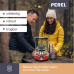 Керосиновый вентиляторный обогреватель Perel 2600 Вт для уличного обогрева, бак 4,6 л
