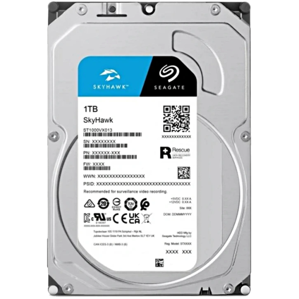 Жесткий диск 3.5" ST1000VX012, 1 ТБ, SATA III, 5400 об, 100*15*145 мм Жесткий диск 3.5" ST1000VX012, 1 ТБ, SATA III, 5400 об, 100*15*145 мм