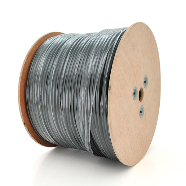 Кабель КНП UTP (25*2*0.5) 25p 24 AWG, Merlion, (CCA), ізоляція ПЕ, для нар. робіт, 500м, Black Кабель КНП UTP (25*2*0.5) 25p 24 AWG, Merlion, (CCA), ізоляція ПЕ, для нар. робіт, 500м, Black