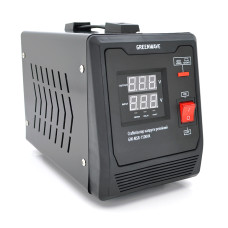 Стабілізатор напруги релейний Green Wave Mauser 1500VA (1050Вт), 1xShuko, DC140-260V, AC220±8%, BOX, Q4