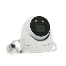 IP камера 4МП купольна GW IPC15D4MP25 2.8mm POE з LED підсвічуванням для зовнішнього та внутрішнього відеоспостереження до 25 м