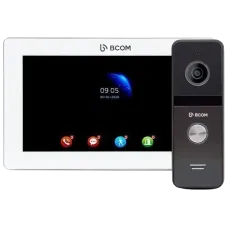 Комплект відеодомофона BCOM BD-770FHD White Kit