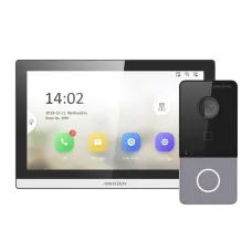 Відеодомофон комплект Hikvision WI-FI DS-KV6113-WPE1(C) + DS-KH6350-WТE1 "Стандарт" для контролю доступу з Wi-Fi та підтримкою тривожних входів