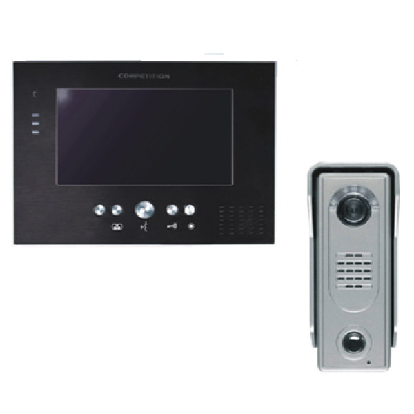Комплект домофон + виклична панель MT373C-CK silver + SAC5C Комплект домофон + виклична панель MT373C-CK silver + SAC5C