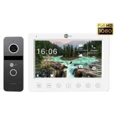 Комплект відеодомофона Neolight NeoKit FHD PRO Graphite (KAPPA + HD + SOLO FHD)