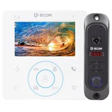 Комплект відеодомофона BCOM BD-480 White Kit
