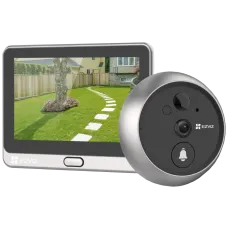 Комплект видеодомофона 2K Ezviz CS-DP2 (3MP) для контроля доступа с Wi-Fi, встроенным микрофоном и ИК подсветкой до 5м