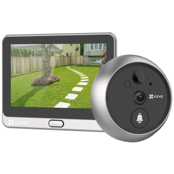 Комплект видеодомофона 2K Ezviz CS-DP2 (3MP) для контроля доступа с Wi-Fi, встроенным микрофоном и ИК подсветкой до 5м Комплект видеодомофона 2K Ezviz CS-DP2 (3MP) для контроля доступа с Wi-Fi, встроенным микрофоном и ИК подсветкой до 5м