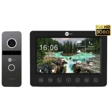 Комплект відеодомофону Neolight NeoKIT FHD Pro B/GRAPHITE (KAPPA + HD + SOLO FHD)