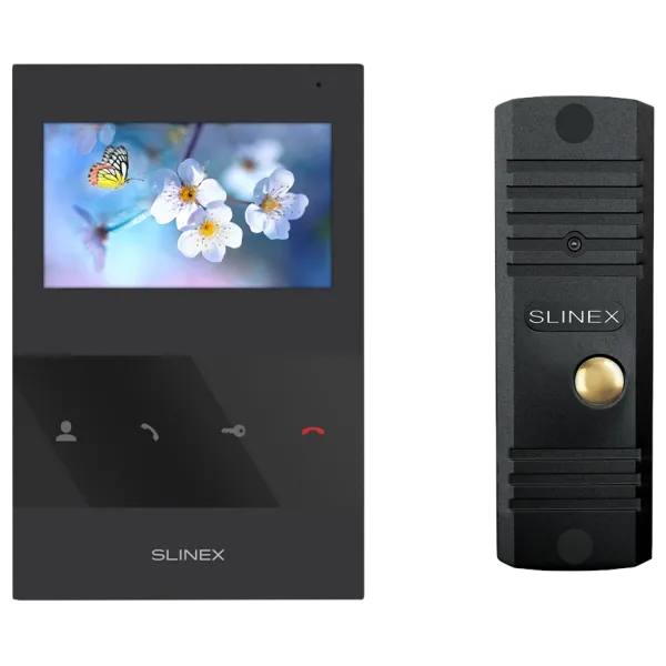 Комплект відеодомофону Slinex SQ-04(Black)+ML-16НD(Black) Комплект відеодомофону Slinex SQ-04(Black)+ML-16НD(Black)