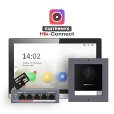 Комплект (накладна панель) DS-KD8003-IME1(B)+DS-KH6350-TE1+HS-TF Комплект (накладна панель) DS-KD8003-IME1(B)+DS-KH6350-TE1+HS-TF
