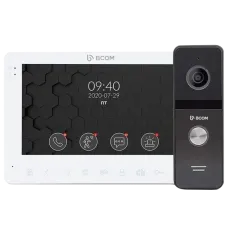 Комплект відеодомофона BCOM BD-780FHD White Kit