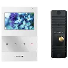 Комплект відеодомофону Slinex SQ-04(White)+ML-16НD(Black)