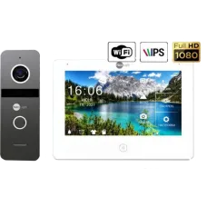 Комплект відеодомофону Neolight NeoKIT HD Pro WF Graphite