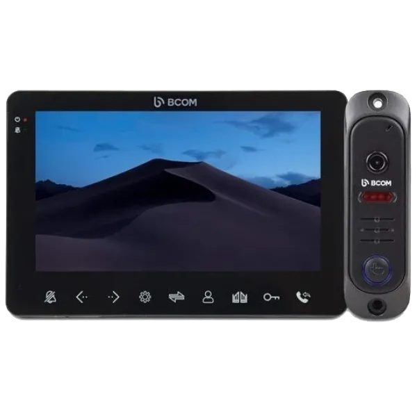 Комплект відеодомофона BCOM BD-780M Black Kit Комплект відеодомофона BCOM BD-780M Black Kit
