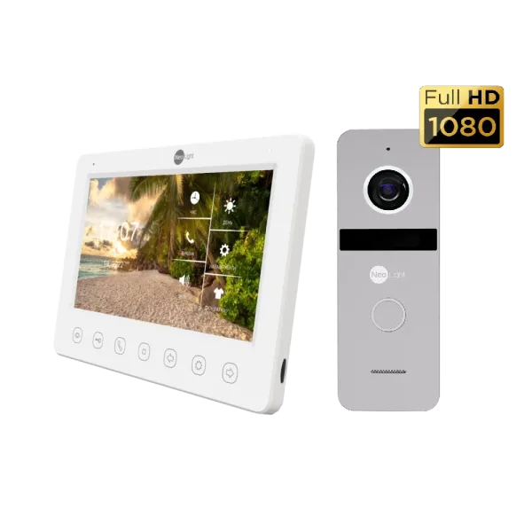 Комплект відеодомофона Neolight KAPPA HD KIT Silver Комплект відеодомофона Neolight KAPPA HD KIT Silver