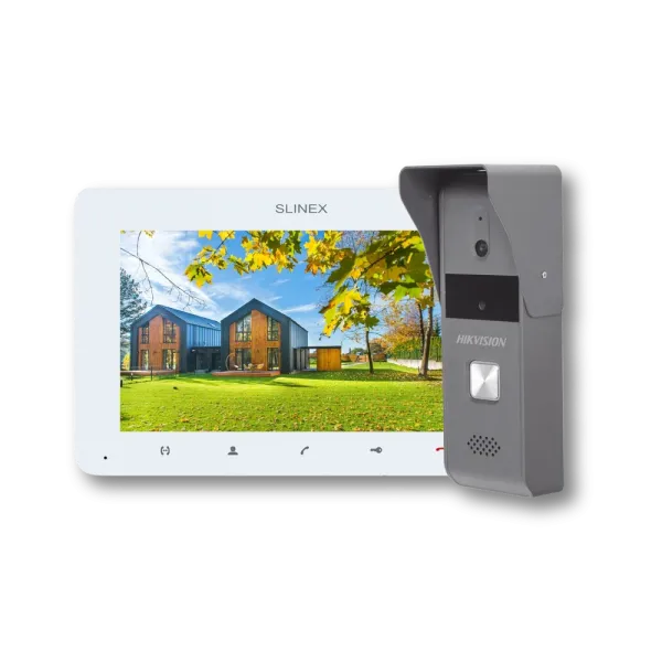 Комплект Slinex SM-07 white + Hikvision DS-KB2421-IM Комплект Slinex SM-07 white + Hikvision DS-KB2421-IM