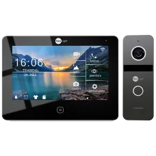 Комплект відеодомофона Neolight NeoKIT HD Pro WF B/Graphite