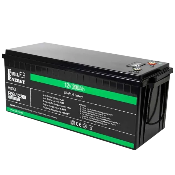 Акумулятор LiFePO4 12В 200А•г Full Energy FEG-12200