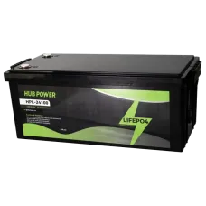 Акумуляторна батарея LiFePO4 Hub Power HPL-24100 24В 100А·г для безперебійного живлення систем відеоспостереження та охорони