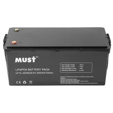 Літієва акумуляторна батарея Must LP15-24200 25.6В 200А•г