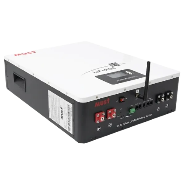 Літієва акумуляторна батарея Must LP16-48100 51.2В 100А•г LiFePO4 для систем резервного та безперебійного живлення Літієва акумуляторна батарея Must LP16-48100 51.2В 100А•г LiFePO4 для систем резервного та безперебійного живлення