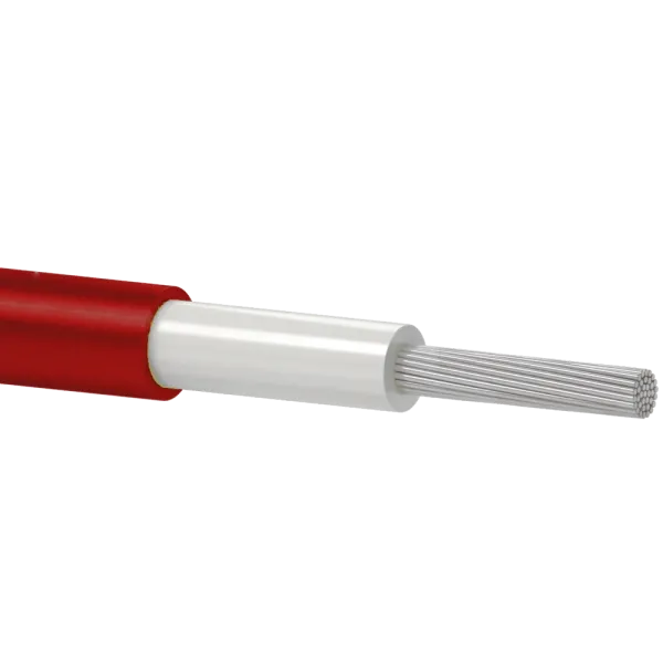 Кабель для сонячних панелей Одескабель H1Z2Z2-K 1*6 red (Бухта 100 м) Кабель для сонячних панелей Одескабель H1Z2Z2-K 1*6 red (Бухта 100 м)