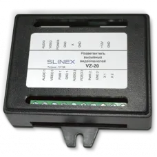 Розгалужувач викличних відеопанелей для домофону Slinex VZ-20 для підключення двох аналогових панелей виклику до одного каналу