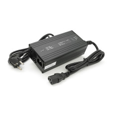 Зарядний пристрій LiFePO4 12V 14.6V 4S 10A для акумуляторів, штекер Triangle plug T-type C13 IEC, LED-індикація