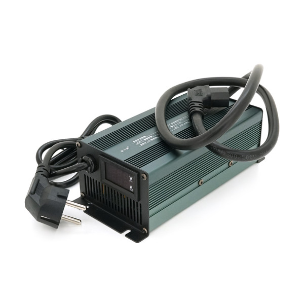 Зарядний пристрій для акумуляторів LiFePo4 24V(29,2V),8S,20A, штекер Triangle plug (T-tipe/C13/IEC). 173*90*60mm Зарядний пристрій для акумуляторів LiFePo4 24V(29,2V),8S,20A, штекер Triangle plug (T-tipe/C13/IEC). 173*90*60mm