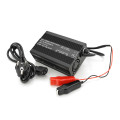 Зарядний пристрій для акумуляторів LiFePo4 48V(58,4V),16S,5A, крокодили,135x90x50mm Зарядний пристрій для акумуляторів LiFePo4 48V(58,4V),16S,5A, крокодили,135x90x50mm