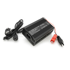Зарядний пристрій для акумуляторів LiFePo4 48V(58,4V),16S,5A, крокодили,135x90x50mm Зарядний пристрій для акумуляторів LiFePo4 48V(58,4V),16S,5A, крокодили,135x90x50mm