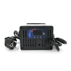 Зарядний пристрій для акумуляторів Li-ion 72V(84V),20S,8A, штекер Triangle plug (T-tipe/IEC/C13 N+L-), 185x88x60mm, 0,9 кг Зарядний пристрій для акумуляторів Li-ion 72V(84V),20S,8A, штекер Triangle plug (T-tipe/IEC/C13 N+L-), 185x88x60mm, 0,9 кг