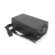 Зарядное устройство Li-ion 60V(67,2V), 16S, 8A с индикацией для электросамокатов и электровелосипедов, штекер Triangle plug, BOX