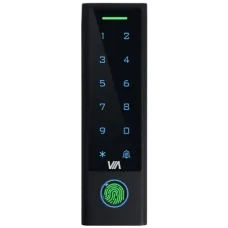 Контролер Via Security VTA-22KFP/E+M WF автономний для дверей зі зчитувачем, клавіатурою, сканером відбитків пальців та керуванням зі смартфона