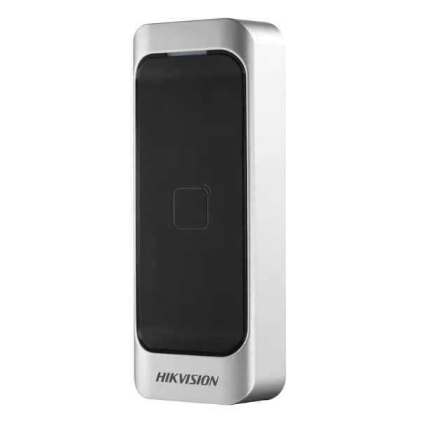 Зчитувач карт Hikvision DS-K1107AM Mifare для контроль доступу з захистом IP65, тампером та підтримкою RS485 та Wiegand34 12V DC Зчитувач карт Hikvision DS-K1107AM Mifare для контроль доступу з захистом IP65, тампером та підтримкою RS485 та Wiegand34 12V DC