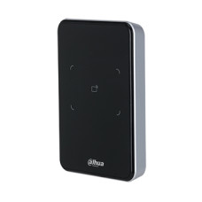 Зчитувач карт для доступу Dahua DHI-ASR2100A-ME Mifare/Marine з IP66 для вулиці та приміщень, RS485 Wiegand34, тампер, 12V DC