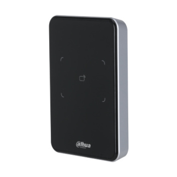 Зчитувач Mifare Dahua DHI-ASR2100A IP66 для контролю доступу з швидкістю зчитування 0.1 с та робочим діапазоном -30 °C до +70 °C
