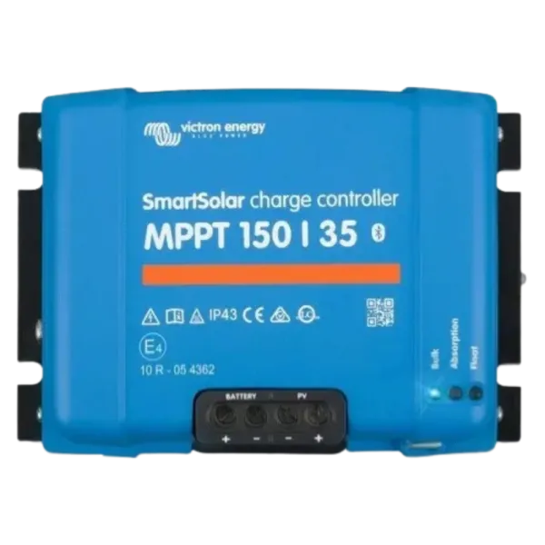 Контроллер заряда Victron Energy SmartSolar MPPT 150/35 для солнечных панелей 12/24/48 В 35 А с Bluetooth и VE.Direct для автономных систем