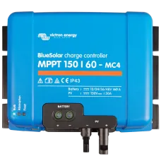 Контролер заряду Victron Energy BlueSolar MPPT 150/60-MC4 для сонячних панелей 150 В 60 А 12/24/48 В з інтерфейсом VE.Direct та роз’ємами MC4