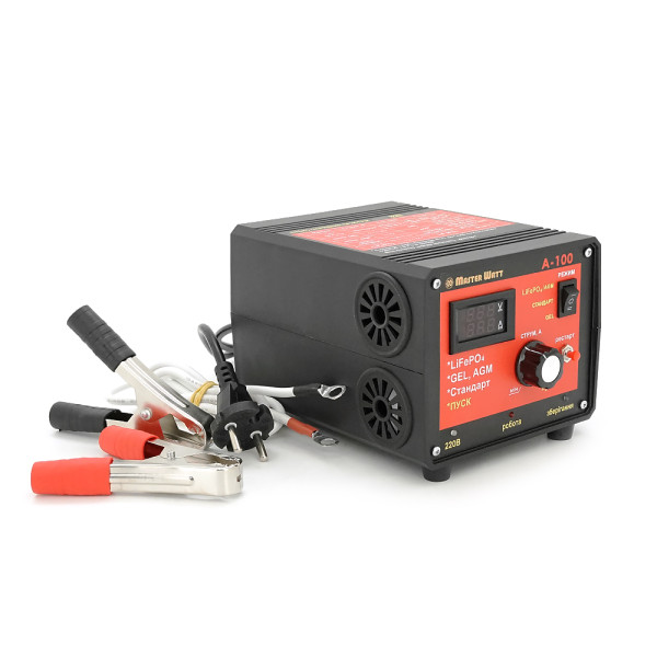 Пуско-зарядне ЗУ для LiFePO4 акумуляторів PZU А-100 24V (20-800Ah) (MF, AGM, GEL, LiFePO4) 60А, 160-245V Пуско-зарядне ЗУ для LiFePO4 акумуляторів PZU А-100 24V (20-800Ah) (MF, AGM, GEL, LiFePO4) 60А, 160-245V