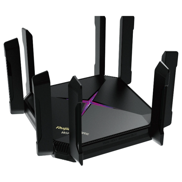 Бездротовий маршрутизатор Wi-Fi 6 Ruijie Reyee RG-EW6000GX, 2xWAN, 200 x 200 x 43.8 мм Бездротовий маршрутизатор Wi-Fi 6 Ruijie Reyee RG-EW6000GX, 2xWAN, 200 x 200 x 43.8 мм
