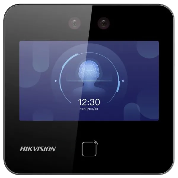 Терминал распознавания лица для контроля доступа Hikvision DS-K1T343MWX с сенсорным экраном 4.3 дюйма и функцией антиспуфинг Терминал распознавания лица для контроля доступа Hikvision DS-K1T343MWX с сенсорным экраном 4.3 дюйма и функцией антиспуфинг