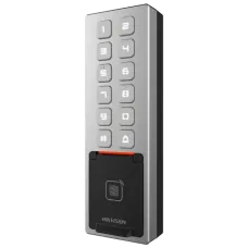 Терминал доступа Hikvision DS-K1T805MBFWX для контроля доступа с защитой IP65 и IK08, поддержка мобильного приложения, 3000 отпечатков, 10000 карт