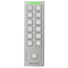 Термінал контролю доступу DS-K1T809MX Mifare Wi-Fi для охоронних систем, розблокування паролем і картами, до 5000 карт, IP65, 151×48×21.5 мм