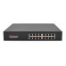 Коммутатор Ethernet ONV-H1016 для видеонаблюдения и локальной сети, 16 портов 10/100 Мбит, металлический корпус 1U
