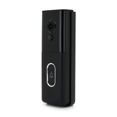 Автономний відеодзвінок 2MP YOSO DoorVision-WIFI-02-2 для домофону з записом на SD-карту, безпровідний WiFi, чорний, на батареях 18650 (акумулятори не входять в комплект)